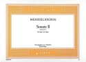 Sonate II op. 65/2 fr Orgel