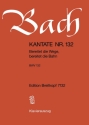 Bereitet die Wege bereitet die Bahn Kantate Nr.132 BWV132 Klavierauszug (dt)