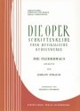Die Fledermaus von Johann Strau Operette Hauptband