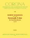 Serenade F-Dur Nr.2 op.63 fr Streichorchester Partitur (Verlagskopie)