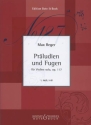Prludien und Fugen op.117 Band 1 (Nr.1-4) fr Violine solo