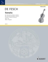 Sonata op. 13 fr Violoncello und Basso continuo
