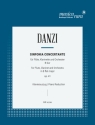 Sinfonia concertante op.41 for flute, clarinet and orchestra  for flute, clarinet and piano