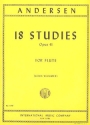 18 Studies op.41 for flute solo