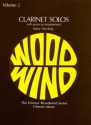 Clarinet solos vol.2 for clarinet and piano