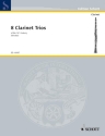 8 Clarinet Trios of the 18th century for 3 clarinets