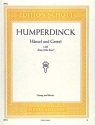 Hnsel und Gretel fr mittlere Singstimme und Klavier