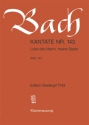 Lobe den Herrn meine Seele Kantate Nr.143 BWV143 Klavierauszug (dt)