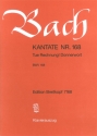 Tue Rechnung Donnerwort Kantate Nr.168 BWV168 Klavierauszug (dt)