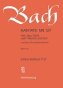 Herr Jesu Christ wahr Mensch und Gott Kantate Nr.127 BWV127 Klavierauszug (dt/en)