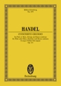 Concerto grosso g major op.3,3 for oboe and strings Miniature score