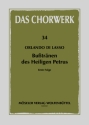 Butrnen des Heiligen Petrus fr gem Chor (SSAATTB) 1. Folge Partitur (it/dt)