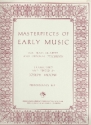 Masterpieces of Early Music for brass quartet and optional percussion score and 5 parts