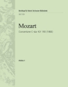 Concertone C-Dur KV190, KV186E fr 2 Violinen und Orchester Violine 1