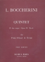 Quintett Es-Dur op.21,6 fr Flte und Streichquartett Stimmen