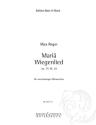 Mariae Wiegenlied op.76,52 fr Mnnerchor Singpartitur