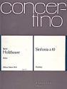 Sinfonia a 10 op. 4/3 fr 2 Oboen, 2 Fagotte, 2 Hrner und Streicher, Cembalo ad libitum Partitur