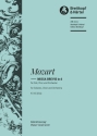Missa brevis d-Moll KV65 fr Chor und Orchester Klavierauszug