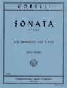 Sonata F major no.10 for trombone and piano