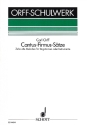 Cantus-firmus-Stze fr Gesang (Chor) oder Instrumente Partitur