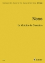 La victoire de Guernica fr gem Chor und Orchester Studienpartitur