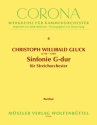 Sinfonia G-Dur fr Streicher Partitur