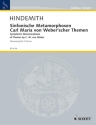 Sinfonische Metamorphosen fr Orchester Klavierauszug - 4-hndig