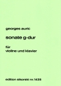 Sonate G-Dur für Violine und Klavier