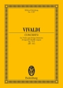 Concerto in D Major op.7 no.12 for violin and string orchestra Miniature score