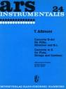 Konzert G-Dur fr Flte und Streicher,  Partitur