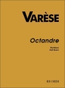 Octandre for 8 instruments score