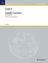 Catulli Carmina - Ludi scaenici fr Soli, Chor und Orchester Klavierauszug (la)