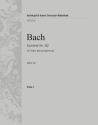 Ich habe genug - Kantate Nr.82a BWV82a fr Soli, Chor und Orchester Viola