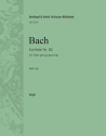 Ich habe genug - Kantate Nr.82a BWV82a fr Soli, Chor und Orchester Orgel