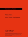 Nocturnes Stck (mit 2 Bagatellen) fr Orchester Studienpartitur
