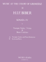 Sonata no.4 for trumpet, violin and bc (2 va, bc)