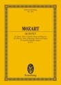 Quintett Es-Dur KV452 fr Oboe, Klarinette, Horn, Fagott und Klavier Studienpartitur