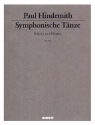 Symphonische Tnze fr Orchester Klavierauszug - fr 2 Klaviere