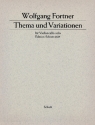 Thema und Variationen fr Violoncello