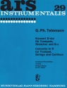 Konzert D-Dur fr Trompete und Streicher Partitur