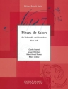 Pieces de salon fr Violoncello und Kontrabass 2 Partituren