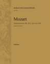 Konzert C-Dur Nr.8 KV246 fr Klavier und Orchester Violoncello / Kontrabass