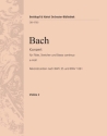 Konzert e-Moll nach BWV35/1059 fr Flte und Streicher Violine 2