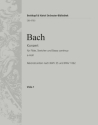Konzert e-Moll nach BWV35/1059 fr Flte und Streicher Viola