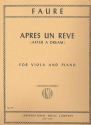 Aprs un rve for viola and piano