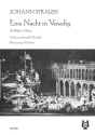 Eine Nacht in Venedig Operette Klavierauszug (dt/en)