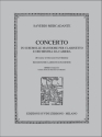 Concerto si bemol maggiore per clarinetto e orchestra riduzione per clarinetto e piano