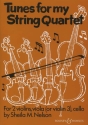 Tunes for my String Quartet fr 2 Violinen, Viola (Violine) und Violoncello Partitur und Stimmen