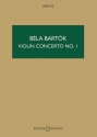 Konzert Nr.1 op.post. fr Violine und Orchester Studienpartitur