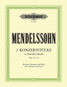 2 Konzertstücke op.113 und op.114 für Klarinette, Bassetthorn (Klarinette) und Klavier